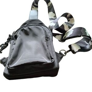 URBAN EXPRESSIONS black nylon crossbody